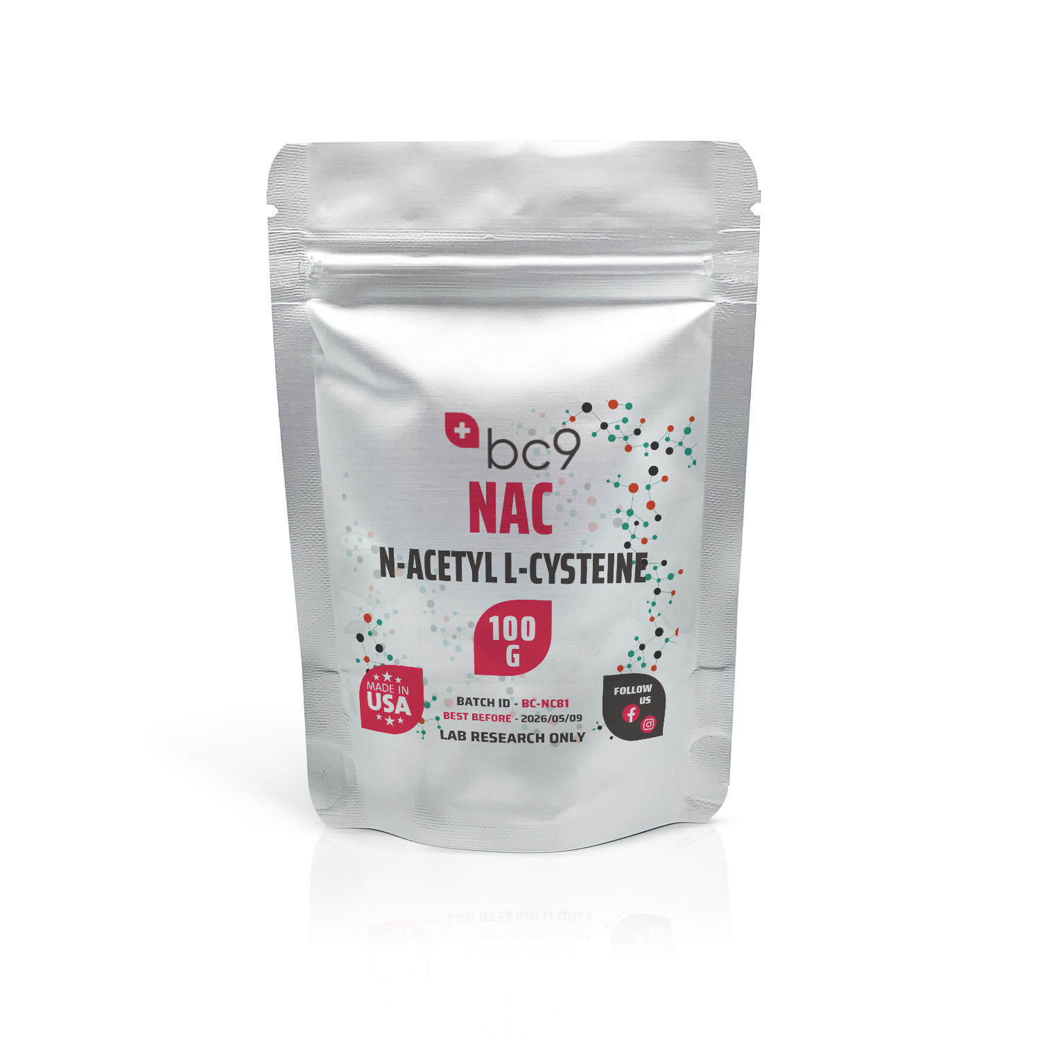 N-Acetyl L-Cysteine (NAC) for Sale | Fast Shippping | BC9.co