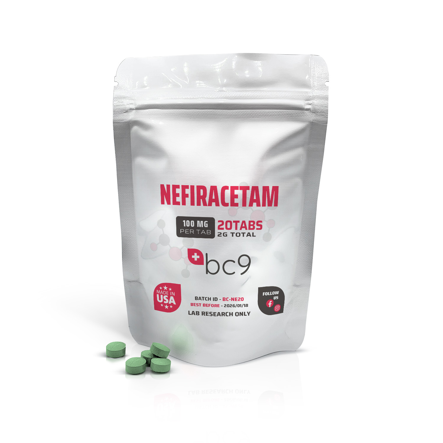 Nefiracetam Tablets For Sale | Fast Shipping | BC9.co