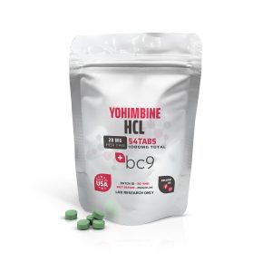 Yohimbine HCL 20mg Tablets