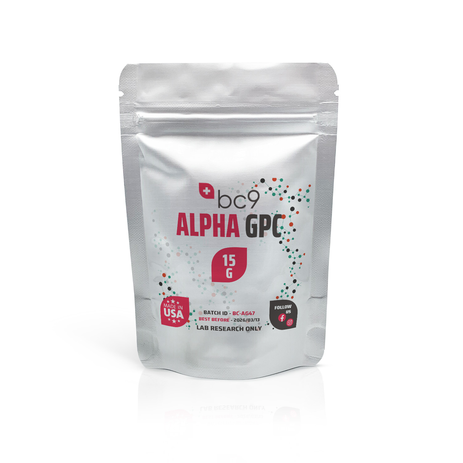 Alpha GPC Powder For Sale | Fast Shipping | BC9.co