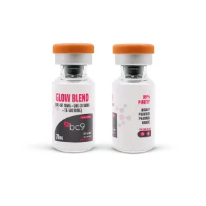 GLOW Blend (BPC-157 10mg + GHK-Cu 50mg + TB-500 10mg)